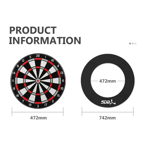 Soft Tip Dart Surround Set Electronic Dartboard