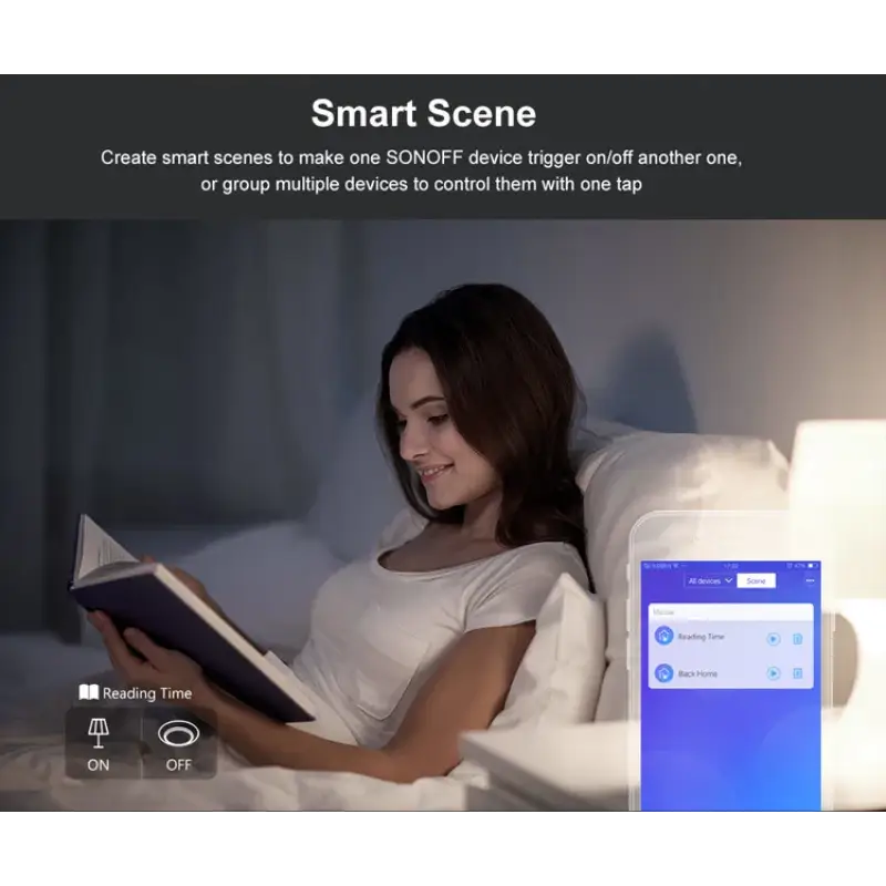 SONOFF TX Wifi Smart Wall Touch Switch Control Via EWelink Alexa Google - Smart Home System