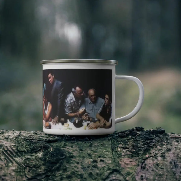 Sopranos Last Supper Camping Mug - 12oz - Mug