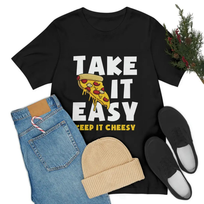 TAKE IT EASY • PIZZA TEE - T-Shirt