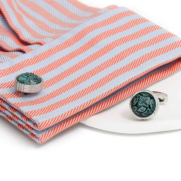 TOMYE Green CuffLinks - XK22S019 / CHINA - Cufflinks