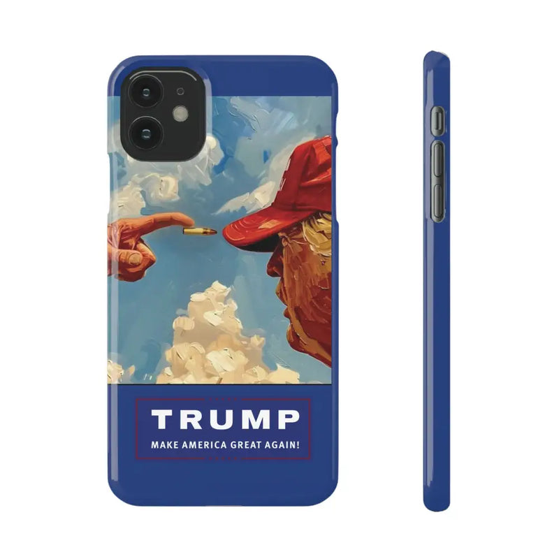 TRUMP Bullet Slim Phone Cases - iPhone 11 / Glossy / Without gift packaging - Phone Case