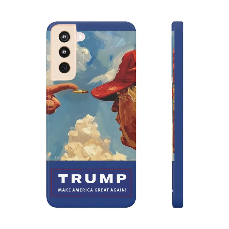 TRUMP Bullet Slim Phone Cases - Samsung Galaxy S21 / Glossy / Without gift packaging - Phone Case