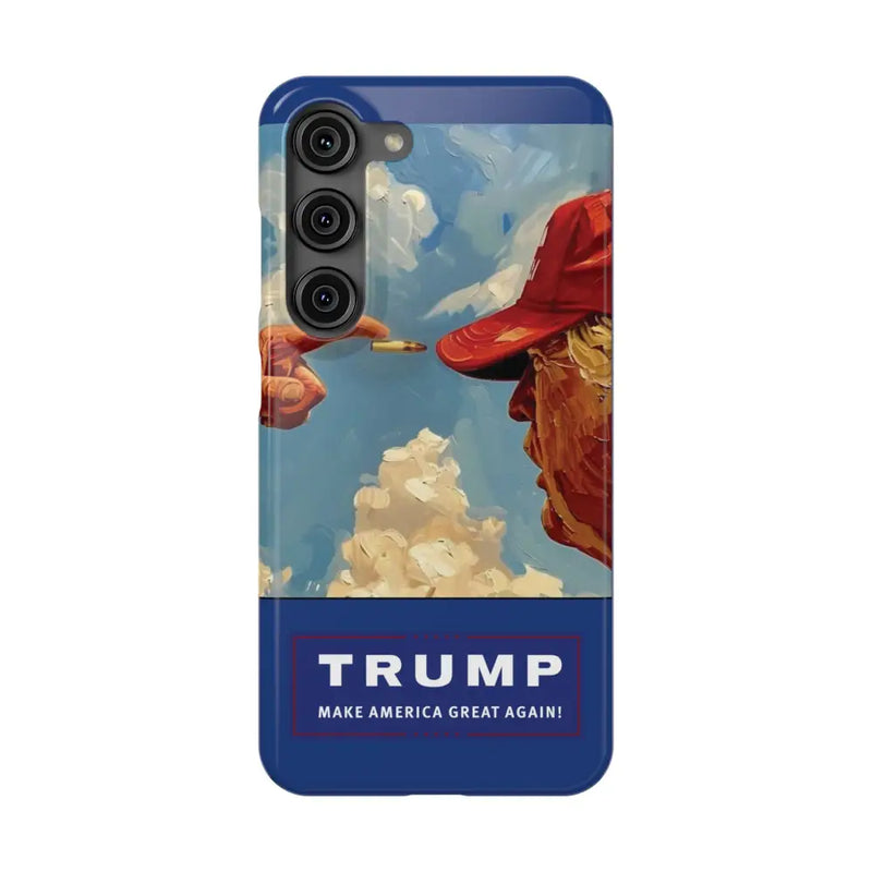 TRUMP Bullet Slim Phone Cases - Samsung Galaxy S23 / Glossy / Without gift packaging - Phone Case