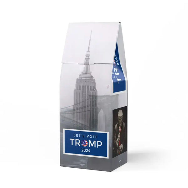 LETS VOTE TRUMP 2024 Colombia Single Origin Coffee (Light-Medium Roast) - Ground / 12oz - Food & Beverages