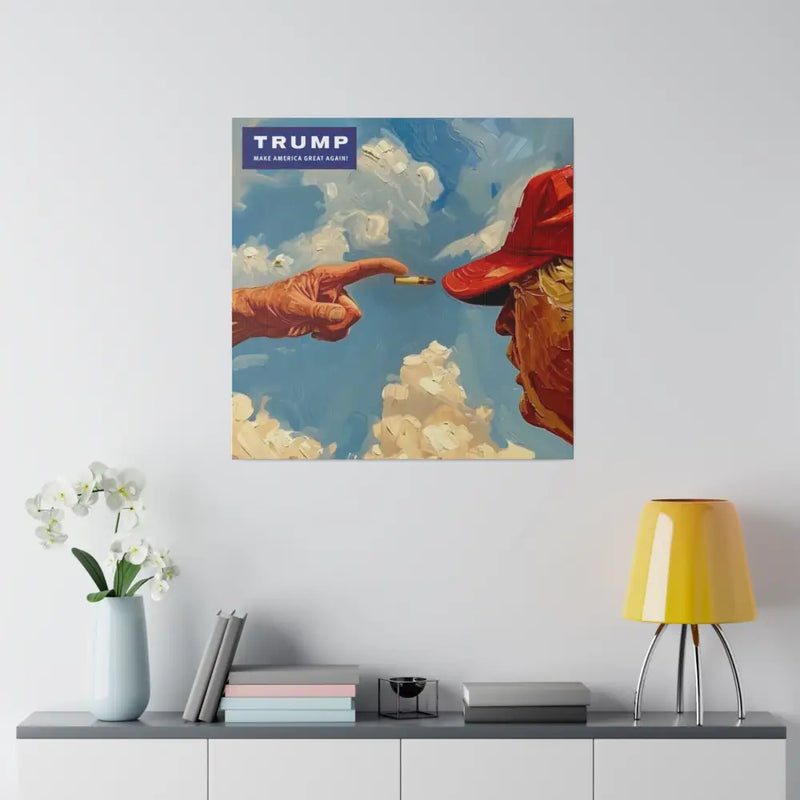 Trump Matte Canvas - 24″ x 24″ / 0.75’’ - Canvas