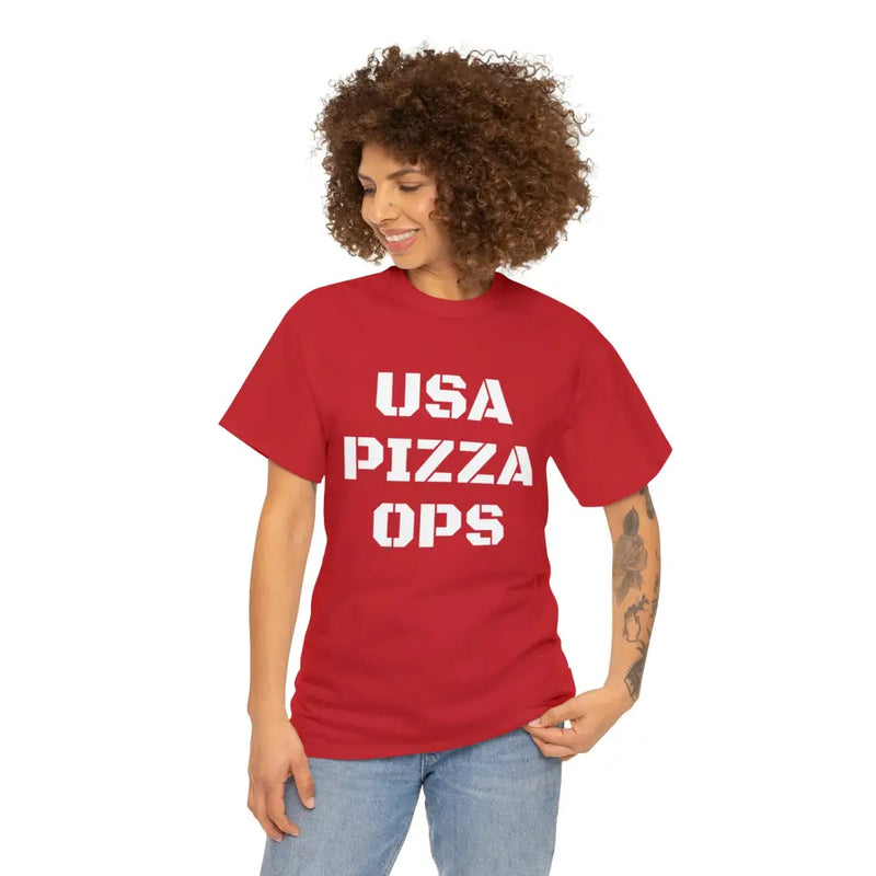 USA PIZZA OPS - T-Shirt