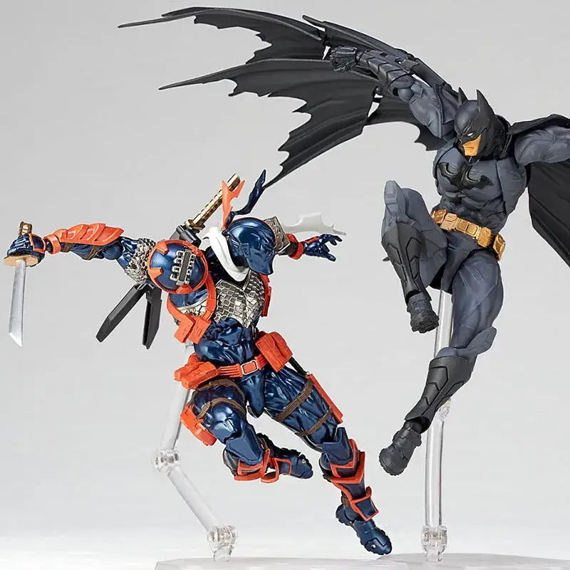 Yamaguchi Amazing Revoltech Deathstroket Batman Action Figure Collection Model Toy Doll Birthday Gifts - Toys